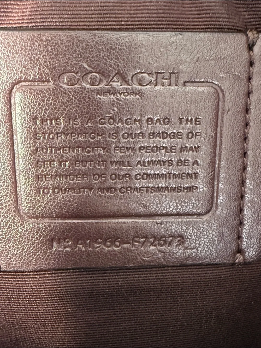 Coach City Tote Black Pebbled Leather Tote Bag Missing Front Logo Lettering